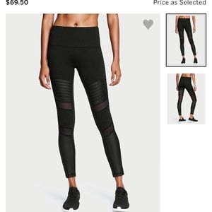 NWT XS Victoria Sport moto leggings