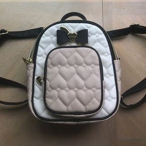 Betsey Johnson Convertible Backpack Purse