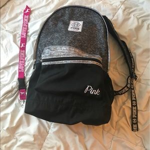 ✨VS PINK MARL GREY BACKPACK✨