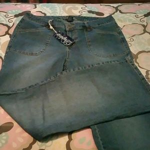 Duplex Boot Cut Jean's Size 16W