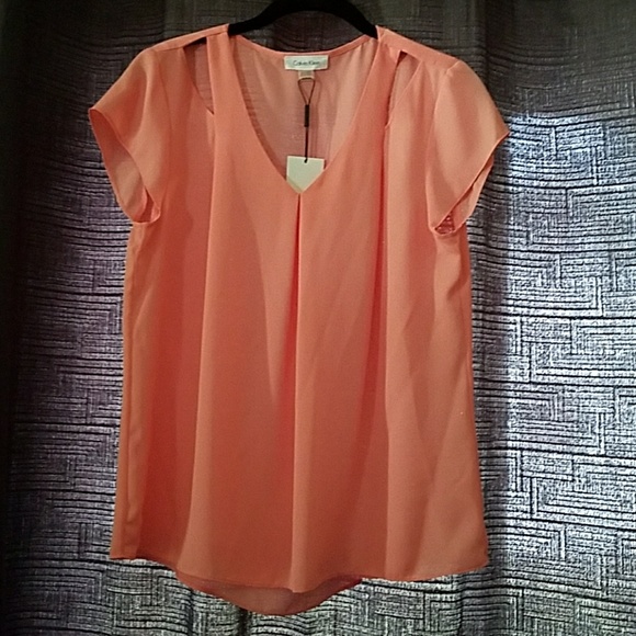 CALVIN KLEIN | Cutout Top - Picture 2 of 6