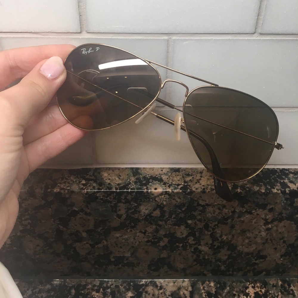 Ray-Ban Gold Aviators