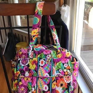 Vera Bradley diaper bag.