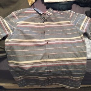 7 diamonds short sleeve button down