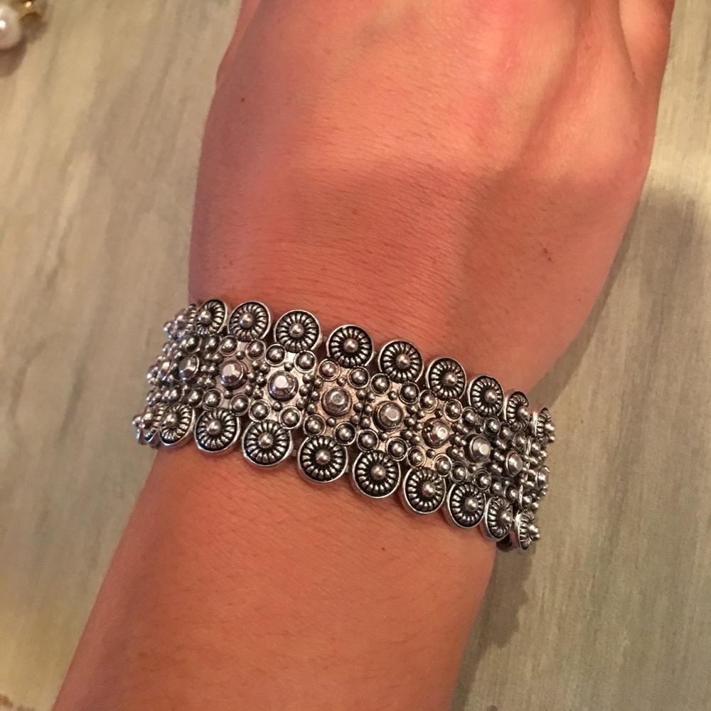 Silver Band Bracelet
