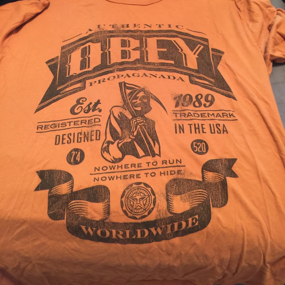 Obey grim reaper tee