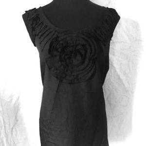 Large rose plus size top