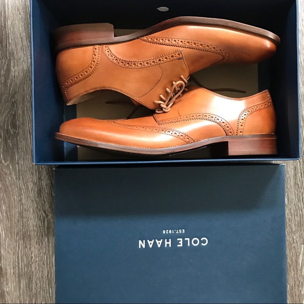 Cole Haan size 13 dress shoe in British Tan