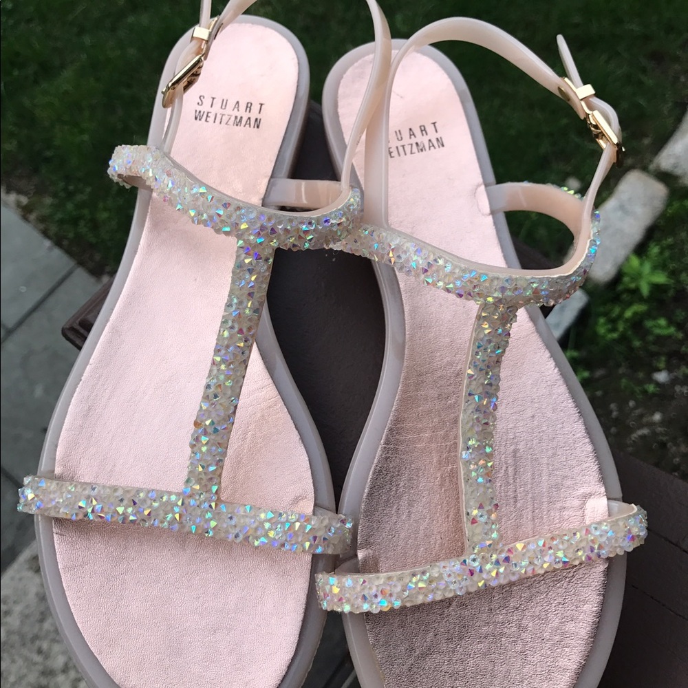 Stuart Weitzman Jelly Sandals