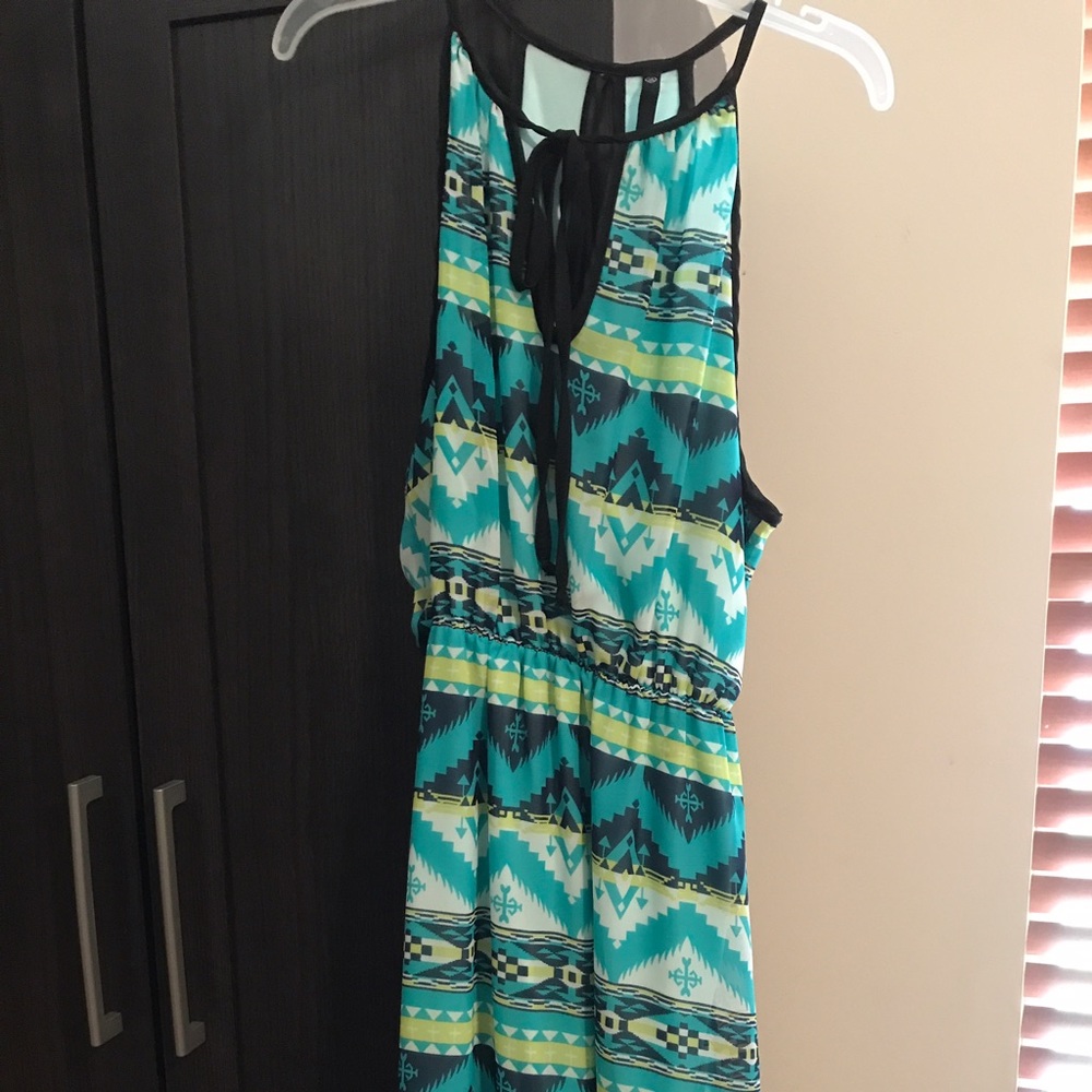 Bright maxi dress
