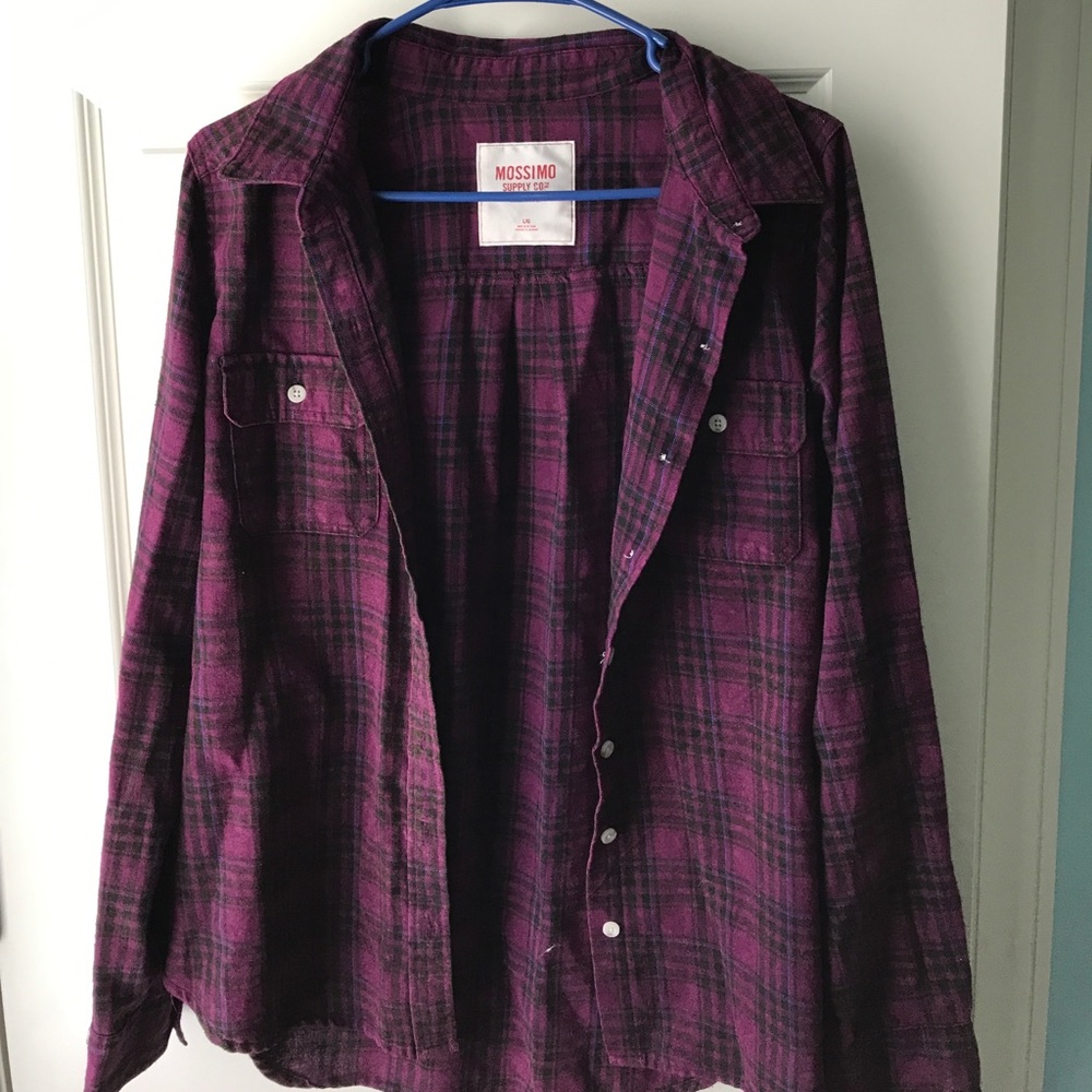 Plaid Flannel Purple