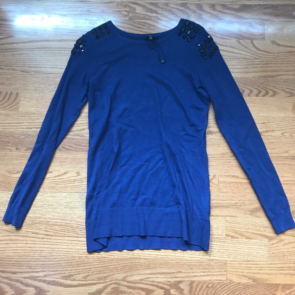 Express jeweled sweater