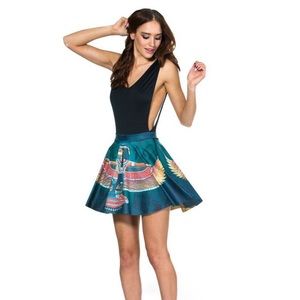NWT BlackMilk Egypt Vs Goddess IOS Skater Skirt