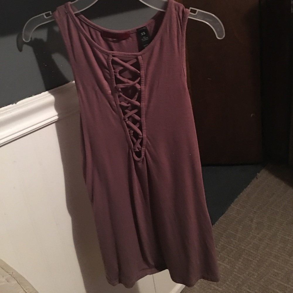 Crisscross tank top bought from buckle