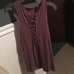 Crisscross tank top bought from buckle