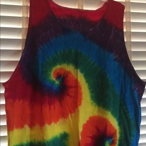 Women's Tie Dyed Sleeveless Top 4x