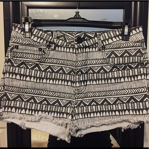 High waisted Pac Sun shorts