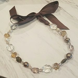 Stella & Dot ribbon necklace