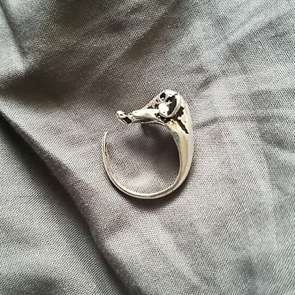 Elephant adjustable ring - Picture 2 of 4
