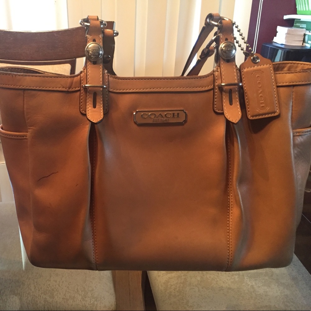 Authentic Coach and hand bag