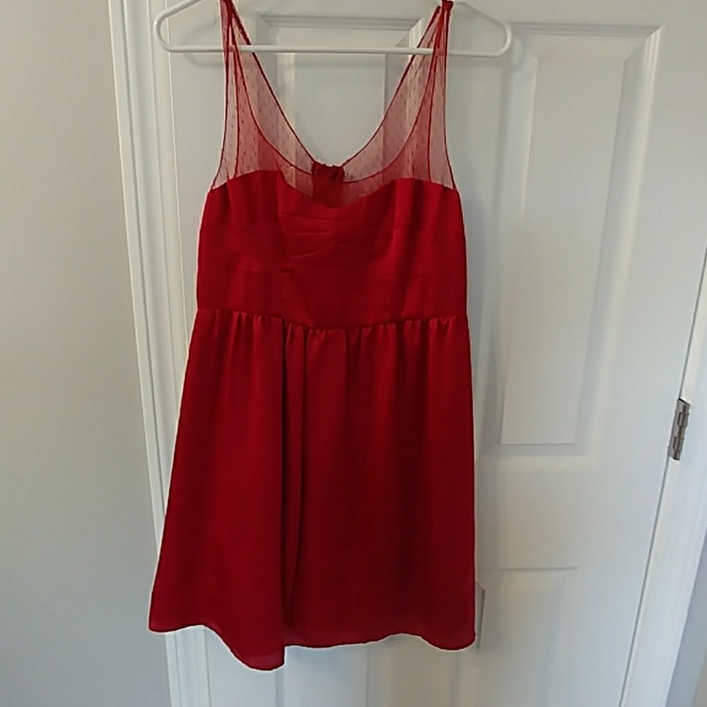 Maroon american eagle dress