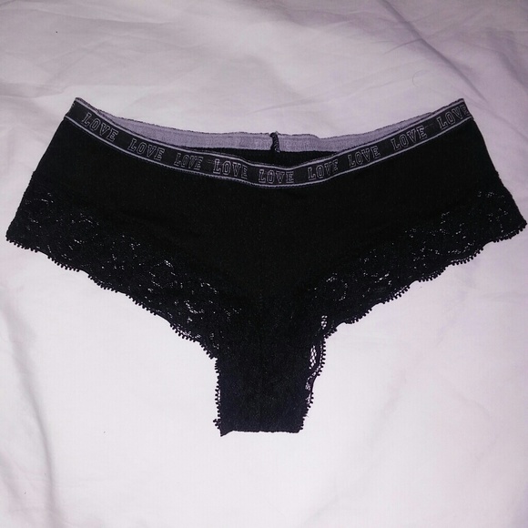 RUE 21 BLACK LACE PANTIES - Picture 1 of 4