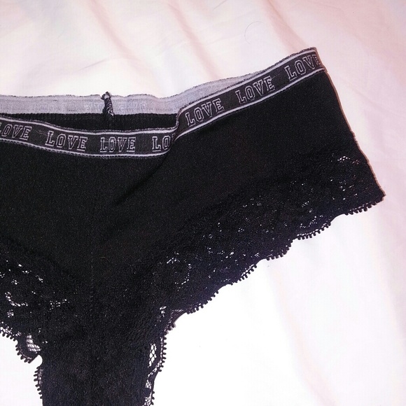 RUE 21 BLACK LACE PANTIES - Picture 3 of 4