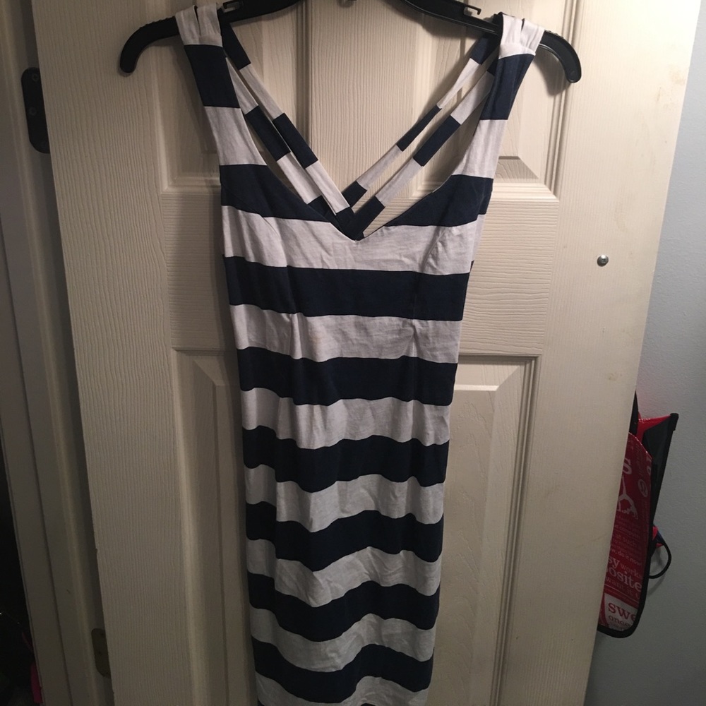 Striped Body Con Dress