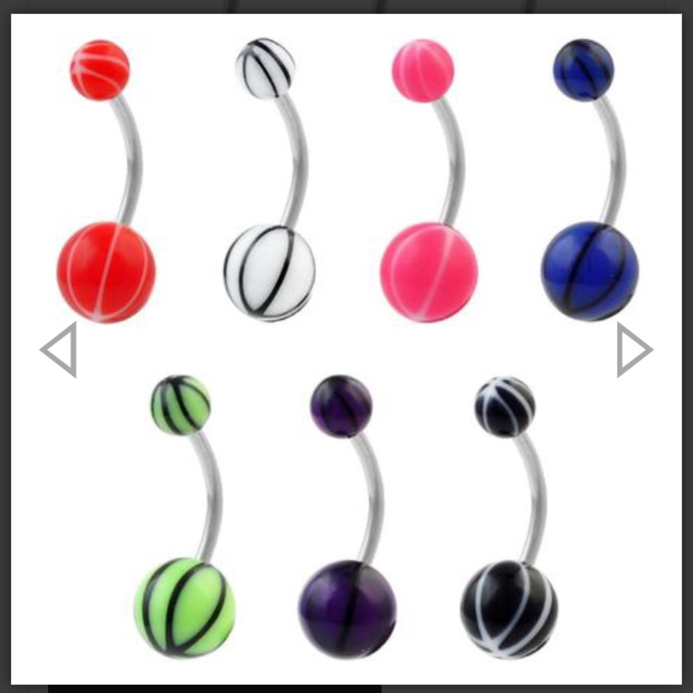 Navel piercing