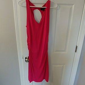 Express dress hot pink