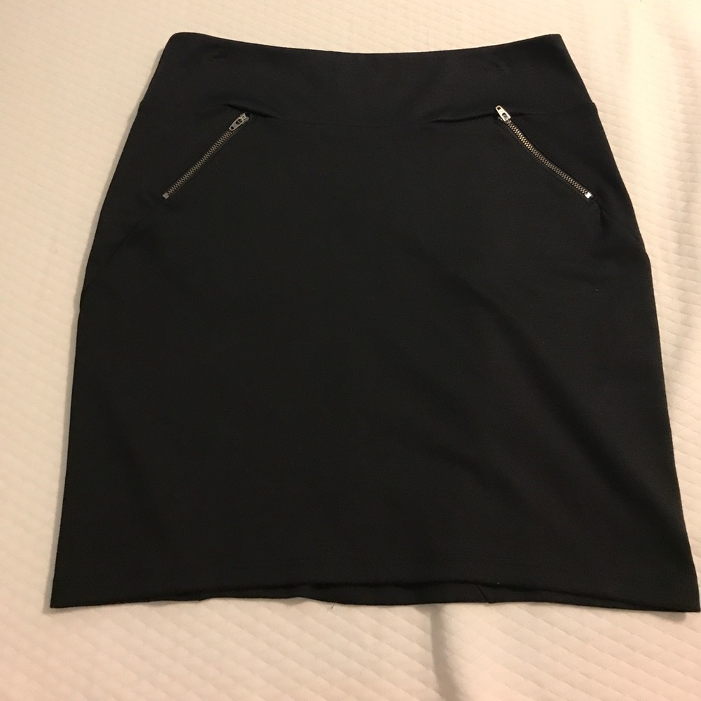 Knee length skirt