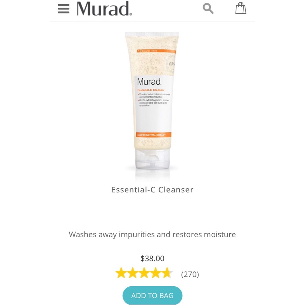 Murad Essential C Cleanser