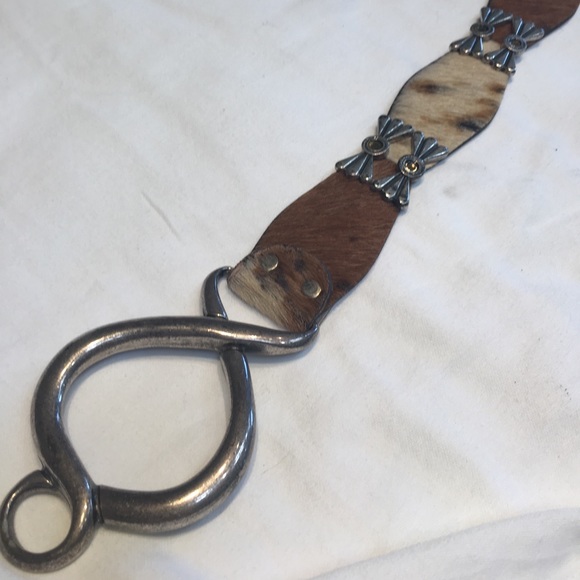 Bb Simon cowhide leather crystal bling size m belt main image 3