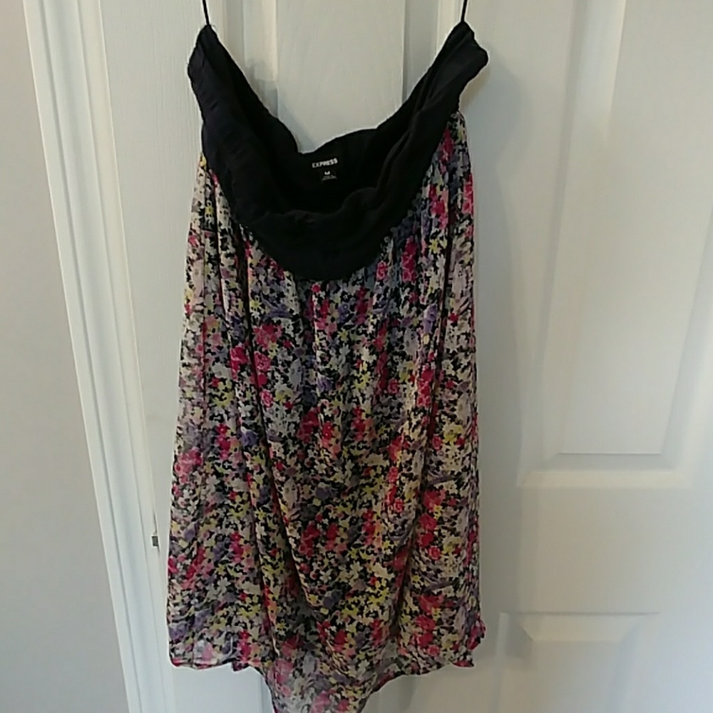 Tube top dress