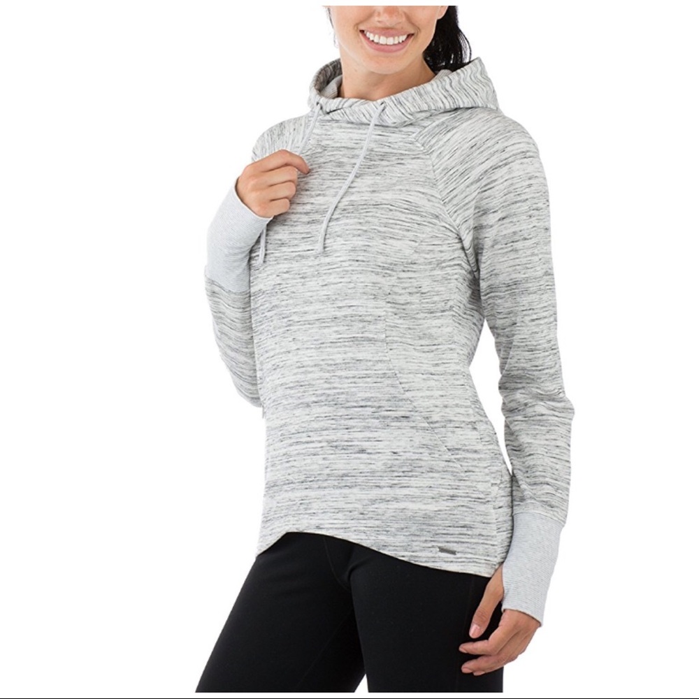 Avalanche space dye pullover hoodie • thumb holes