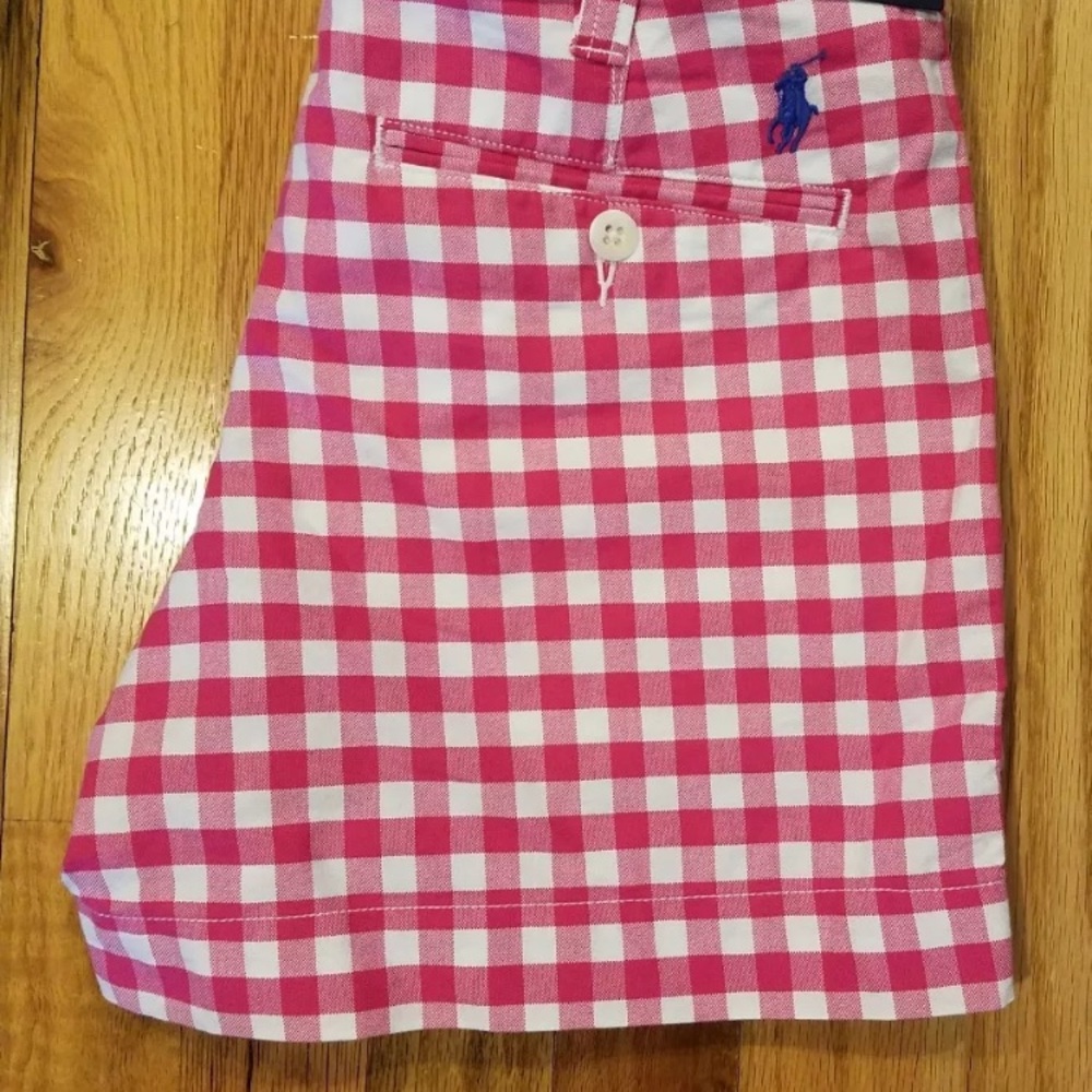Ralph Lauren Gingham Chico shorts size 2