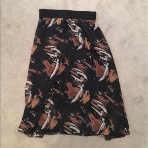 Lularoe midi skirt