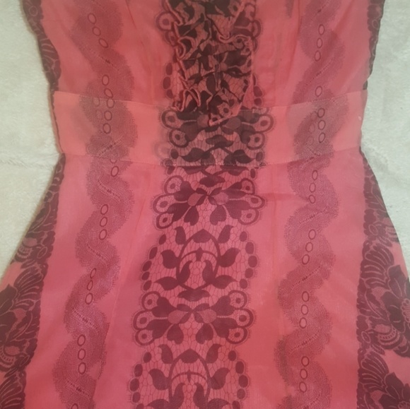 Vintage Tracy Reese Strapless Silk Baby Doll - Picture 6 of 8