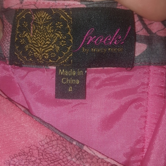 Vintage Tracy Reese Strapless Silk Baby Doll - Picture 7 of 8