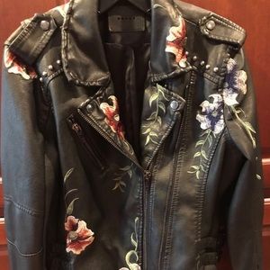 SOLD!!Blank NYC embroidered jacket
