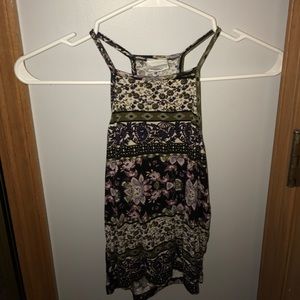 floral tank top