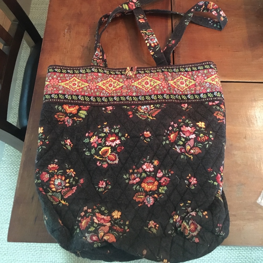 Vera Bradley (retired) Chocolat Tote