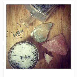 Bath salts. Organic. Vegan. Home made