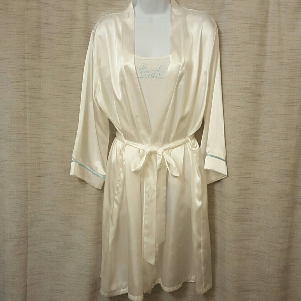 Bridal robe and tank