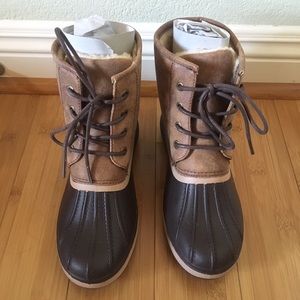 Bamboo Waterproof Faux Fur Boots