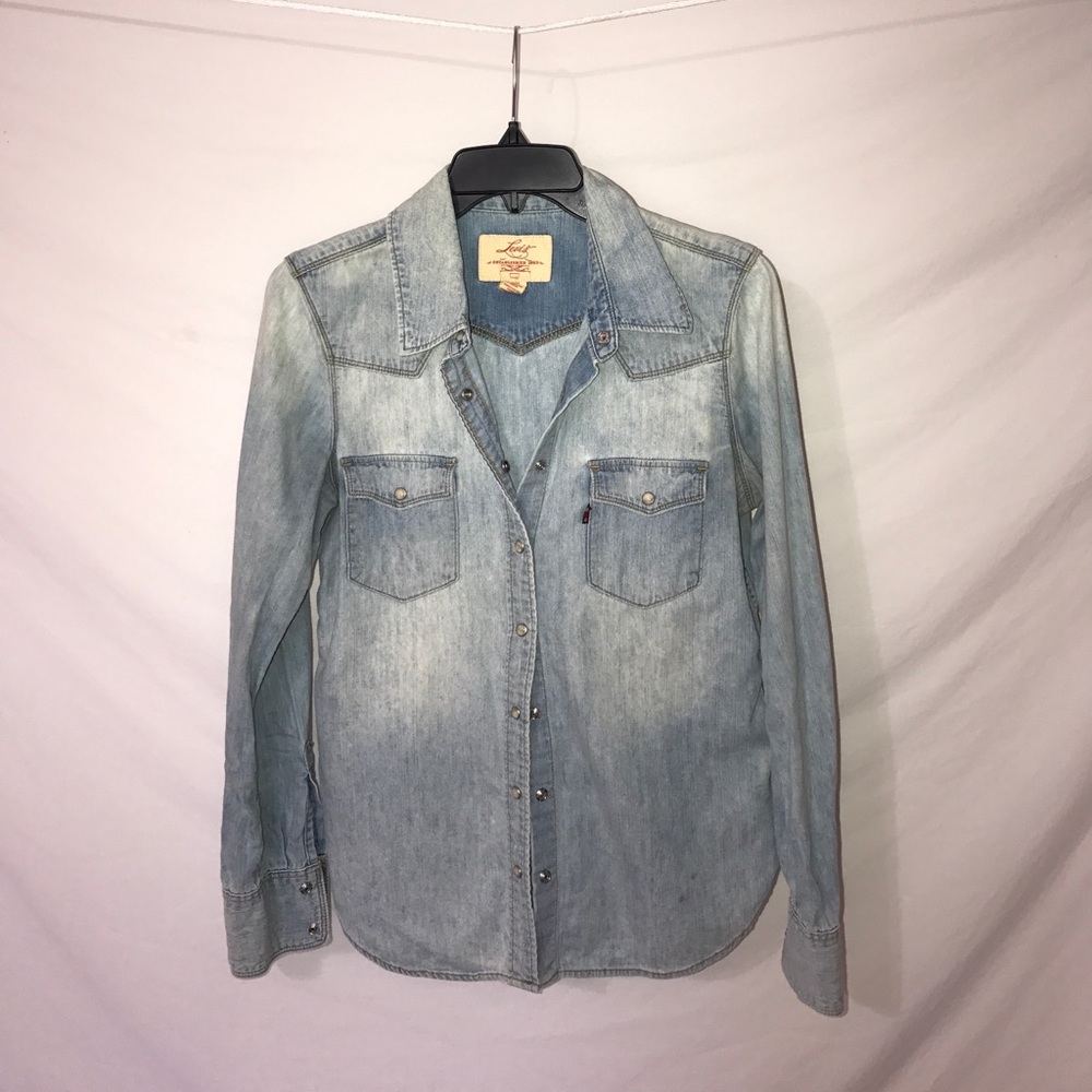 Levi's Denim Button Down - image 1