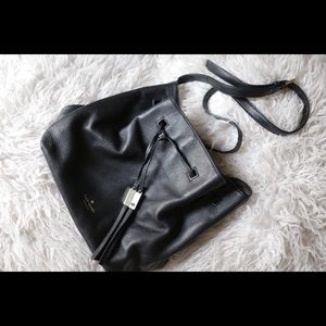 Kate Spade Cooper Bucket Black Cross Body Bag