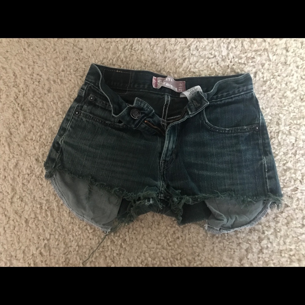 Vintage black Levi shorts