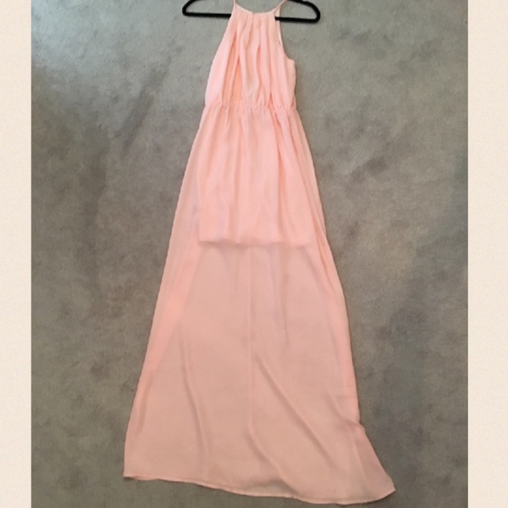 Everly maxi in peach