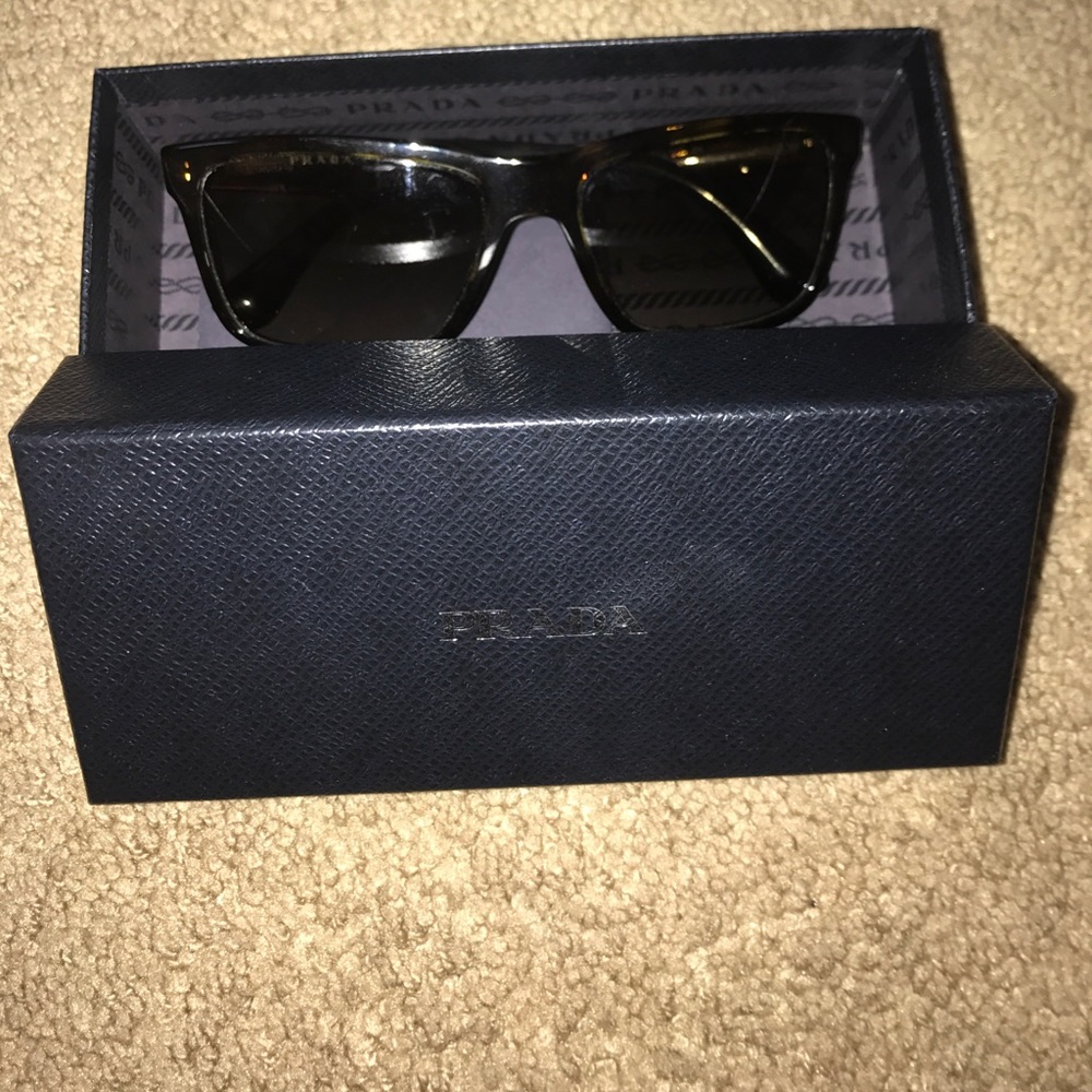 Prada sunglasses.